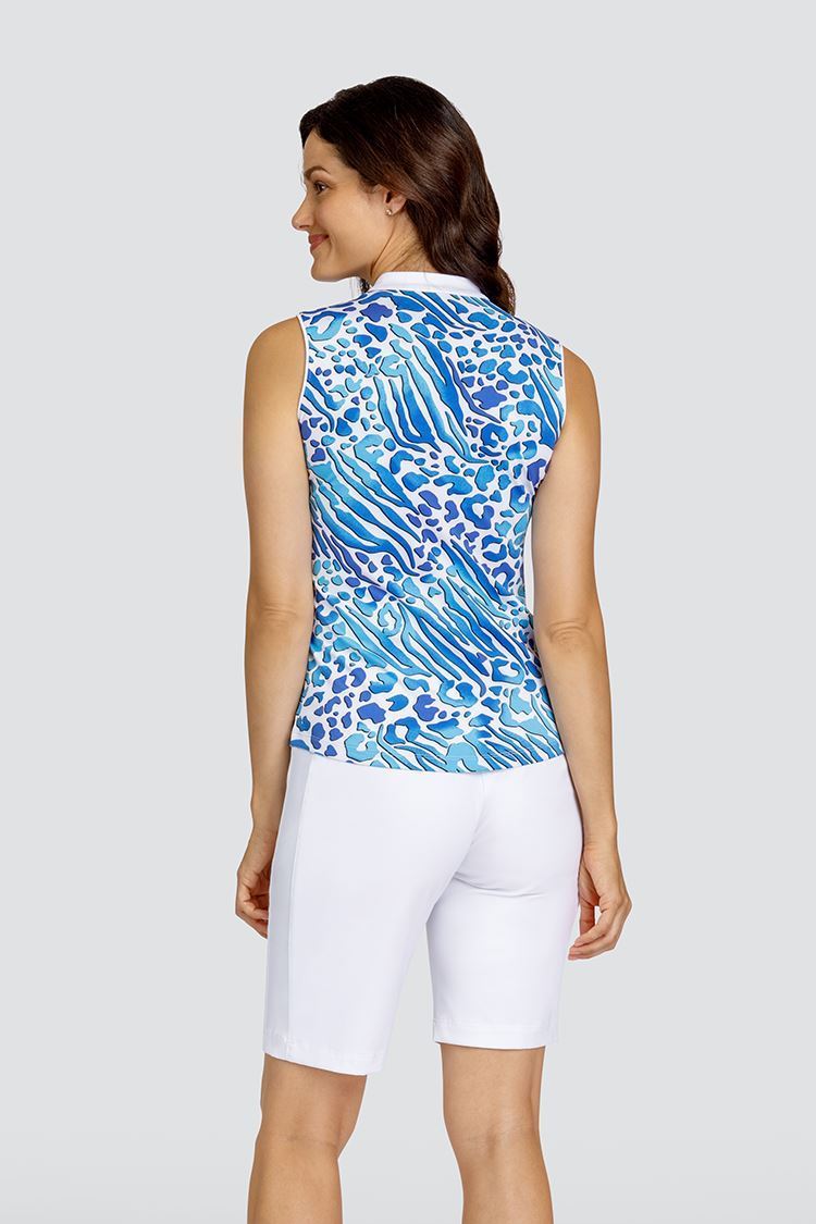 Picture of Tail Ladies Aerys Sleeveless Golf Top - Electric Jungle -XS ONLY