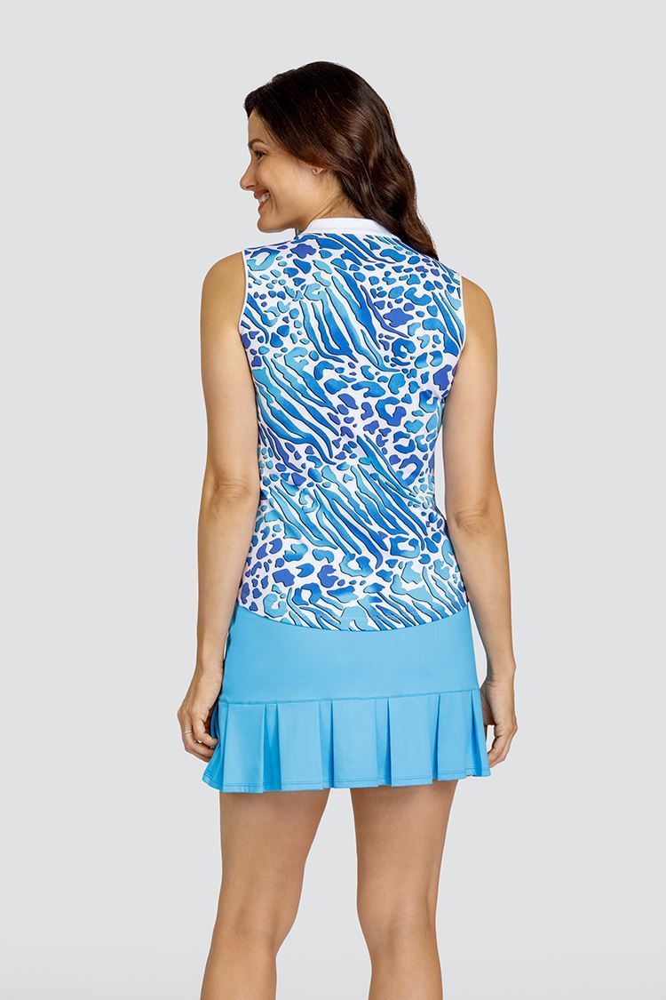 Picture of Tail Ladies Aerys Sleeveless Golf Top - Electric Jungle -XS ONLY