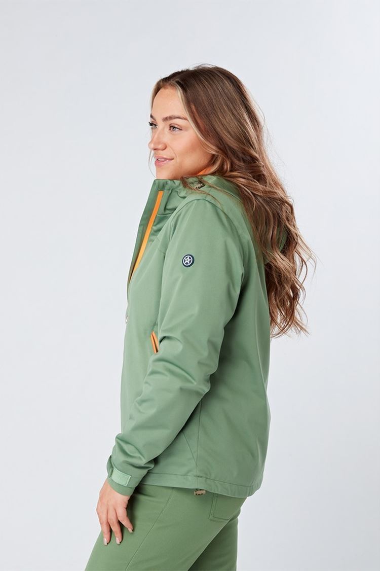 Picture of Swing out Sister zns Ladies Katherine Storm Jacket - Sage