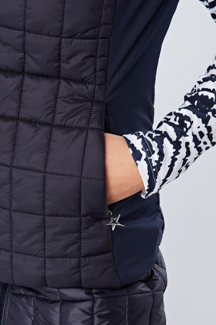 Picture of Swing out Sister Ladies Valerie Active Vest - Navy