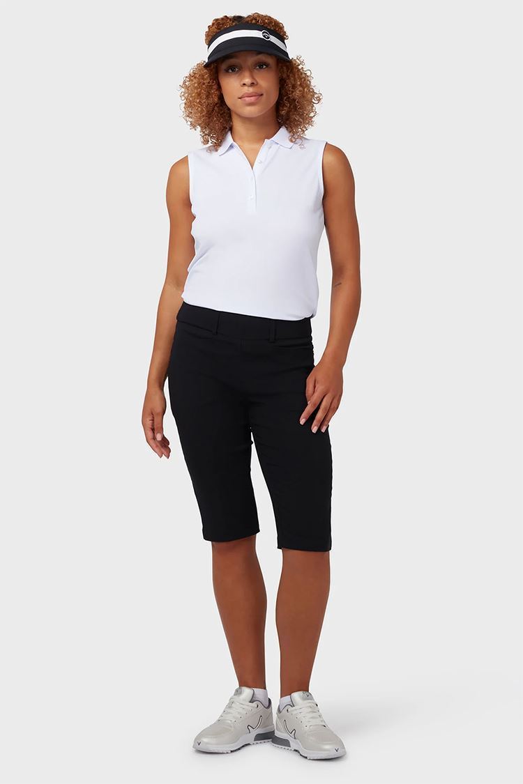 Picture of Callaway zns Ladies Pull on City Shorts - Caviar