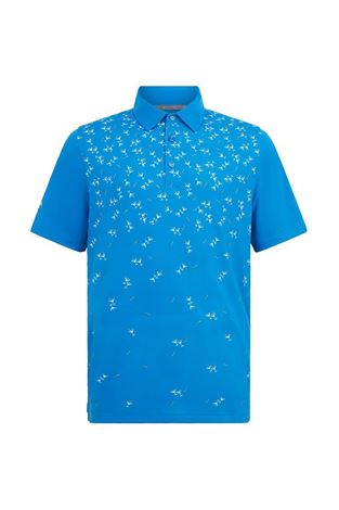 Show details for Callaway Men's Martini Print Polo Shirt - Lapis Blue