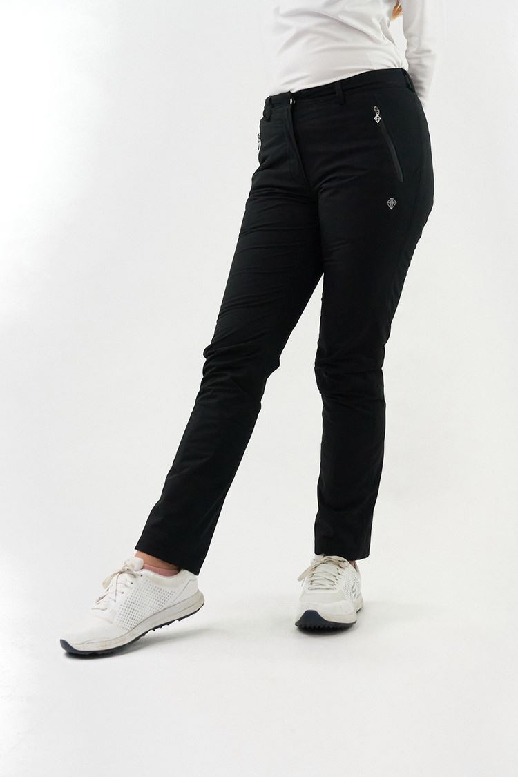Picture of Pure Golf zns Ladies Bernie Lined Trousers - Black