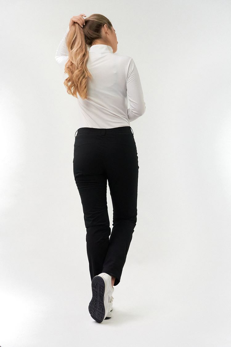 Picture of Pure Golf zns Ladies Bernie Lined Trousers - Black