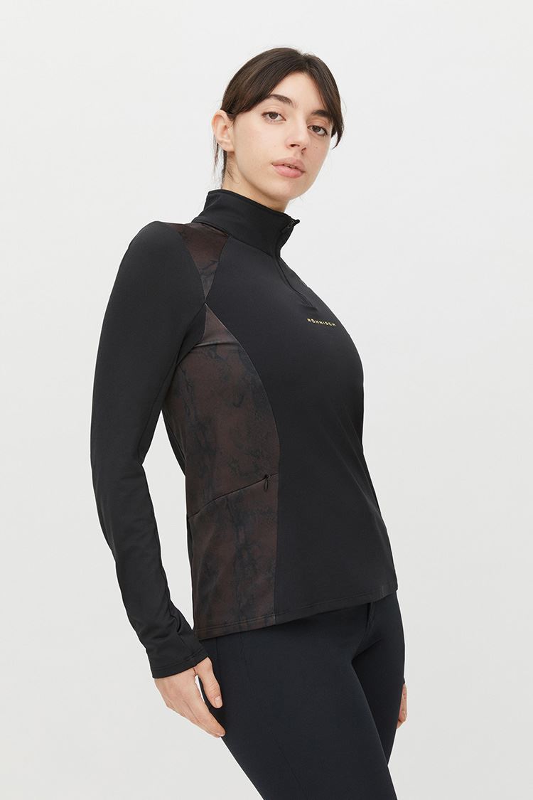 Picture of Rohnisch zns Ladies Eira Thermal Top - Brown Snake - SMALL ONLY