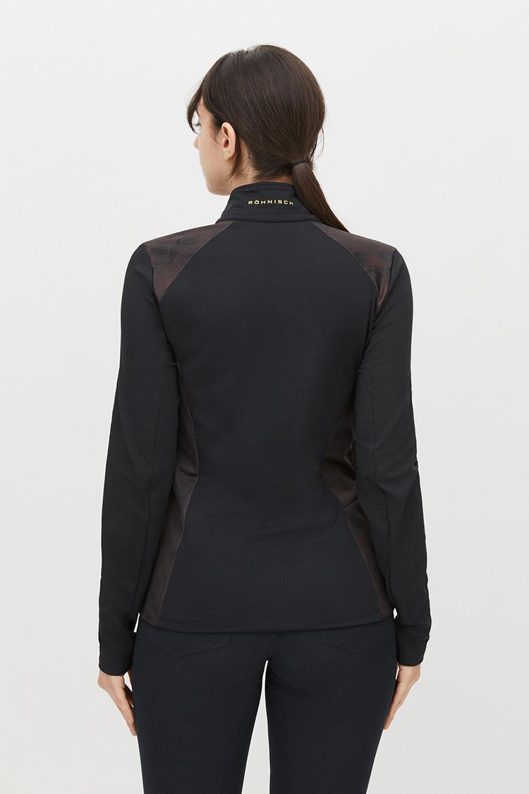 Picture of Rohnisch zns Ladies Eira Thermal Top - Brown Snake - SMALL ONLY