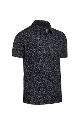 Picture of Callaway Men's All Over Chev Print Polo Shirt - Caviar 019