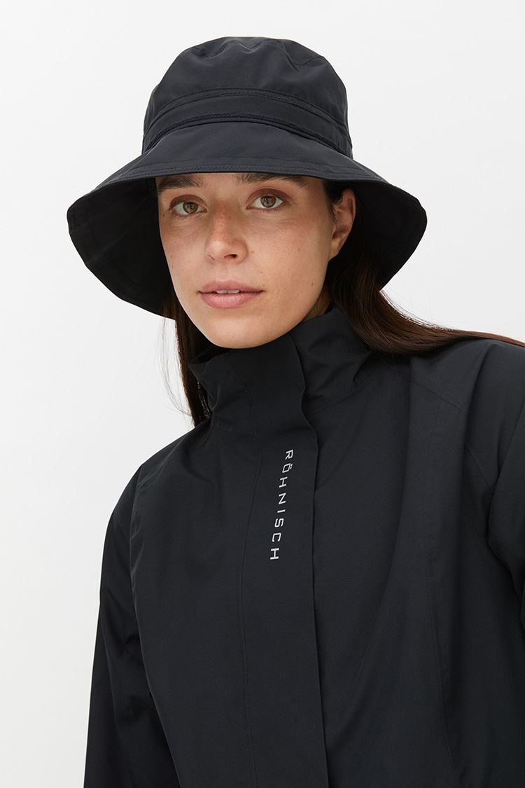 Rohnisch zns Ladies Rainy Hat Black 111749