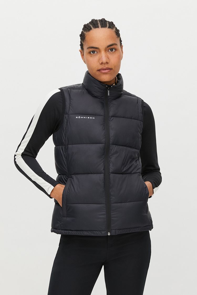 Picture of Rohnisch zns Ladies Avalon Gilet / Vest - Black - XS Only
