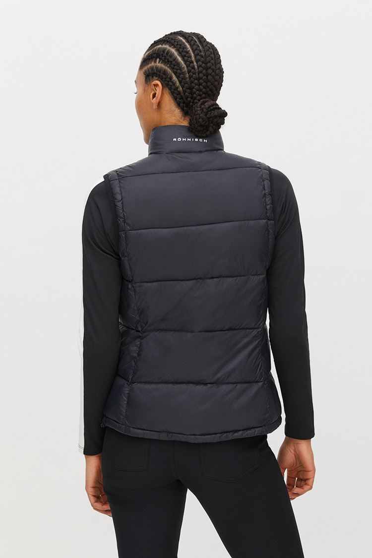 Picture of Rohnisch zns Ladies Avalon Gilet / Vest - Black - XS Only