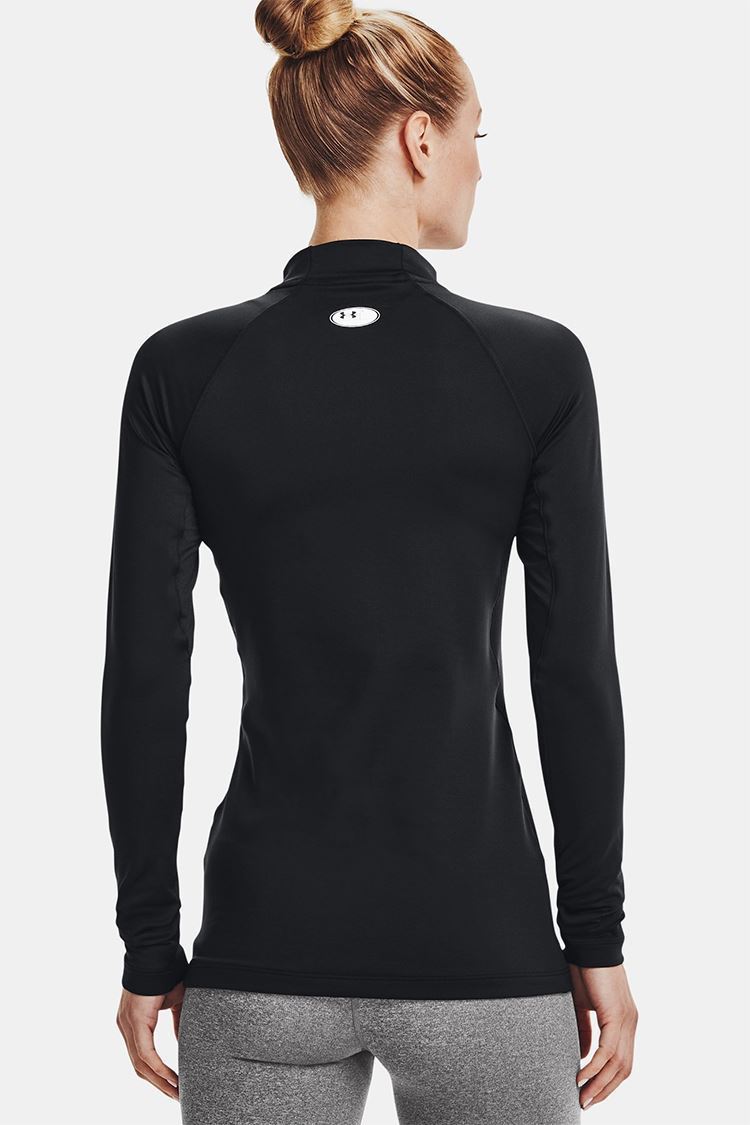 Picture of Under Armour zns Women's UA Coldgear Authentics Mock Neck - Black