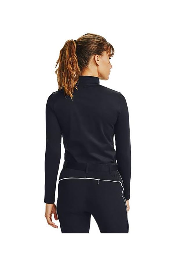 Picture of Under Armour zns  Women's UA Coldgear Infrared Long Sleeve Golf Mock - Black