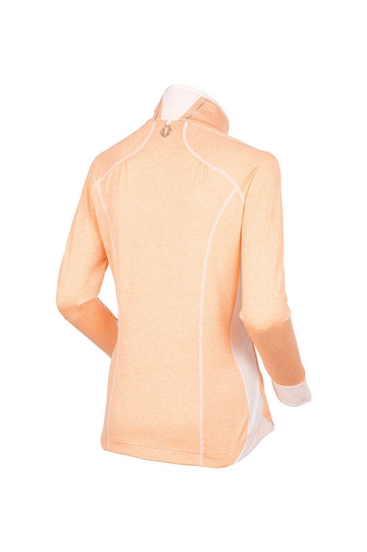 Picture of Sunice Women's Esther Layer Jacket - Peach Cobbler Melange / Pure White