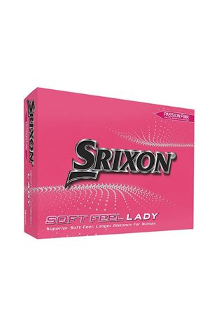 Show details for Srixon Lady Soft Feel Golf Balls - Passion Pink - Dozen