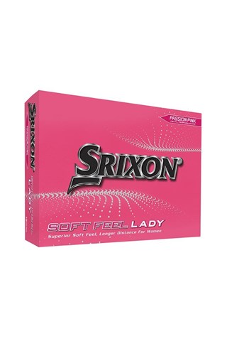 Picture of Srixon zns  Lady Soft Feel Golf Balls - Passion Pink - Dozen