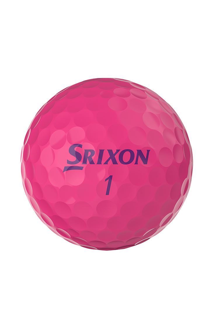 Picture of Srixon zns  Lady Soft Feel Golf Balls - Passion Pink - Dozen