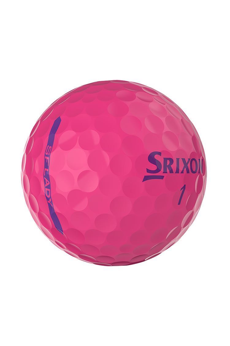 Picture of Srixon zns  Lady Soft Feel Golf Balls - Passion Pink - Dozen