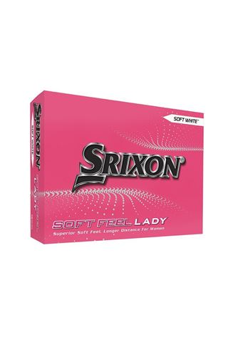 Picture of Srixon Lady Soft Feel Golf Balls - Soft White - Dozen