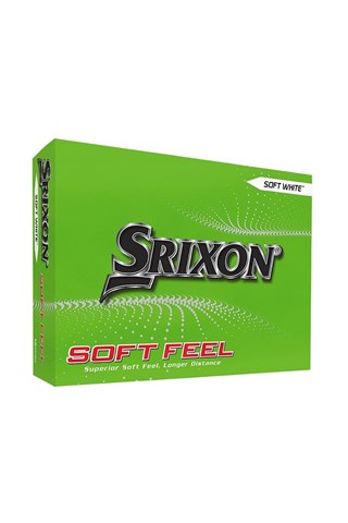Picture of Srixon zns Soft Feel Golf Balls - Soft White - Dozen