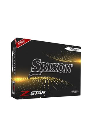 Show details for Srixon Z Star Golf Balls - Pure White - Dozen