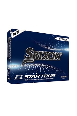 Picture of Srixon zns Q-Star Tour Golf Balls - Pure White - Dozen