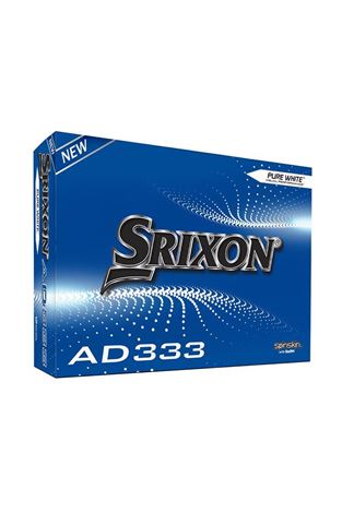 Show details for Srixon AD333 Golf Balls - Pure White - Dozen