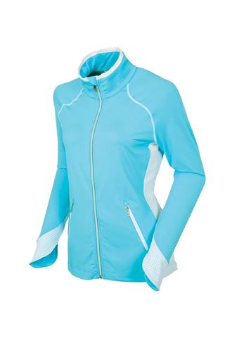 Picture of Sunice ZNS Women's Esther Layer Jacket - Blue Water / Pure White