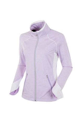 Show details for Sunice Women's Esther Layer Jacket - Lily Melange / Pure White _ MEDIUM Only