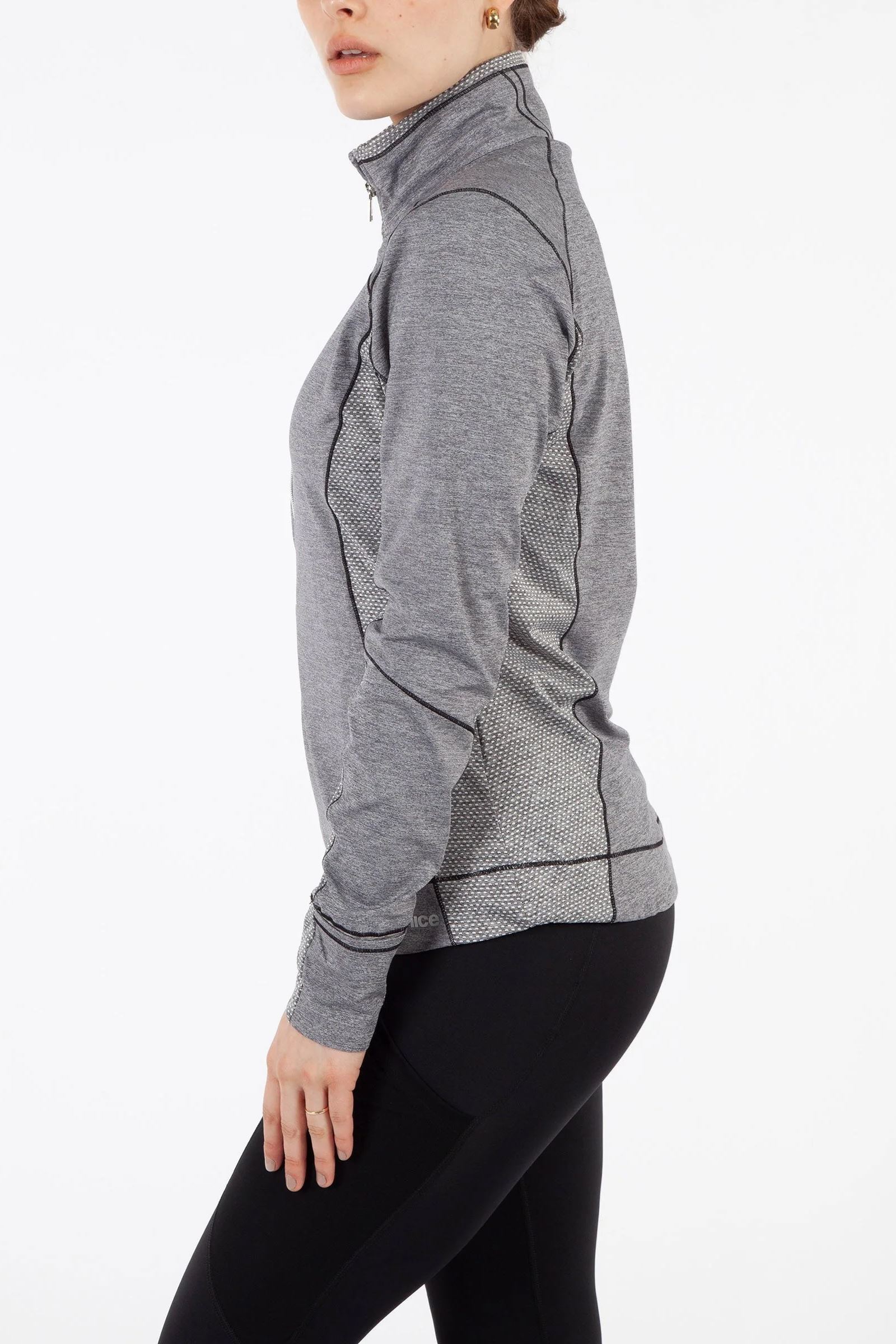 Picture of Sunice zns Ladies Elena Layer Jacket - Charcoal Melange