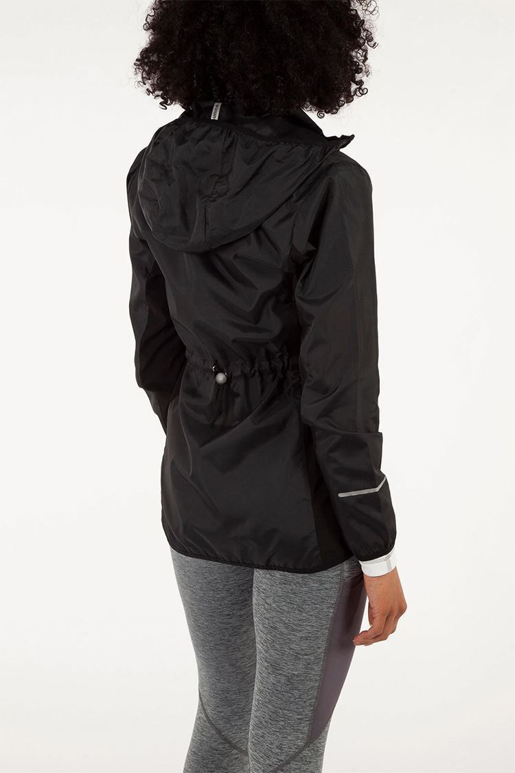 Picture of Sunice Ladies Blair Windwear Jacket - Black / Charcoal