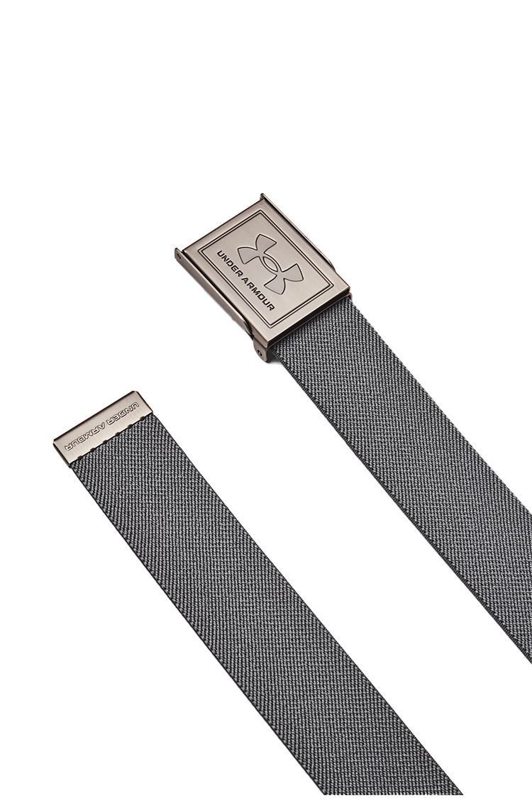 Picture of Under Armour zns Men's UA Drive Stretch Webbing Belt - Castlerock / Black 025