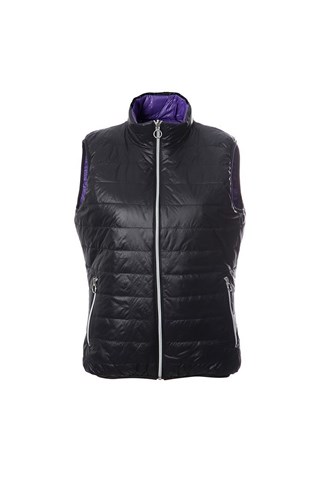 Picture of JRB zns Ladies Reversible Gilet - Black / Prism