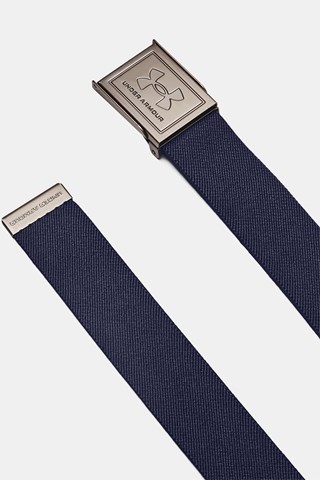 Picture of Under Armour zns Men's UA Drive Stretch Webbing Belt - Midnight Navy / Khaki Base 410