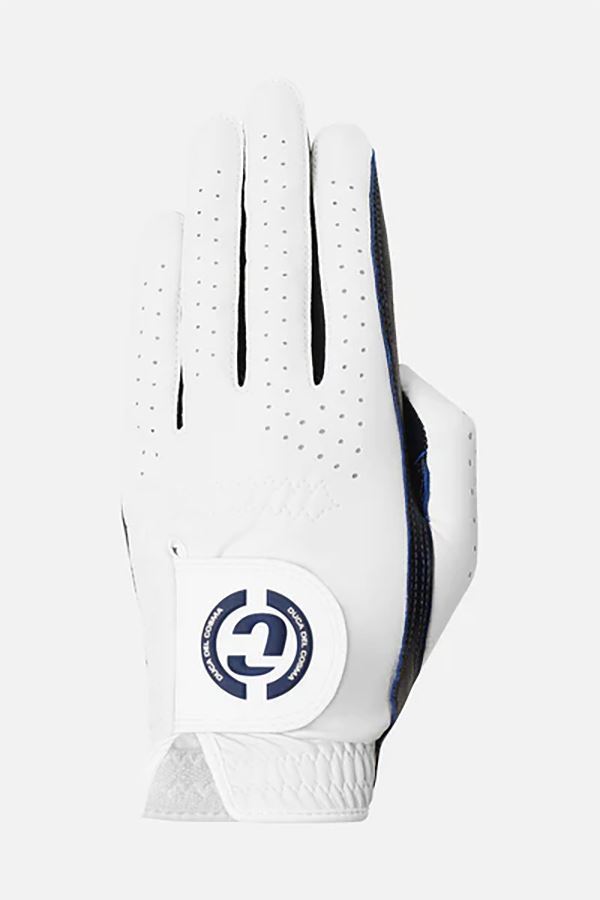 Picture of Duca Del Cosma Ladies Hybrid Pro Golf Glove - Navy / White