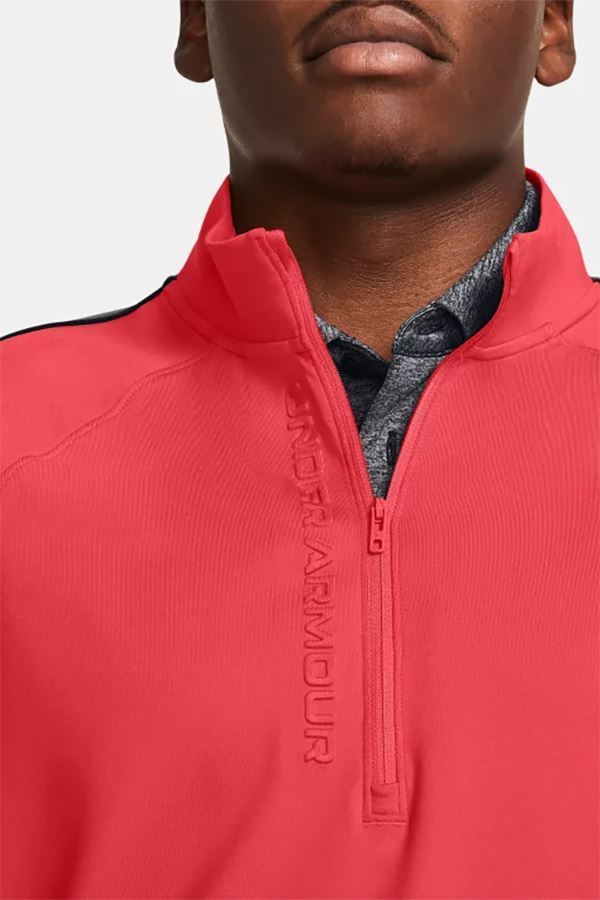 Picture of Under Armour Men's UA Storm Midlayer Half Zip - Red Solstice