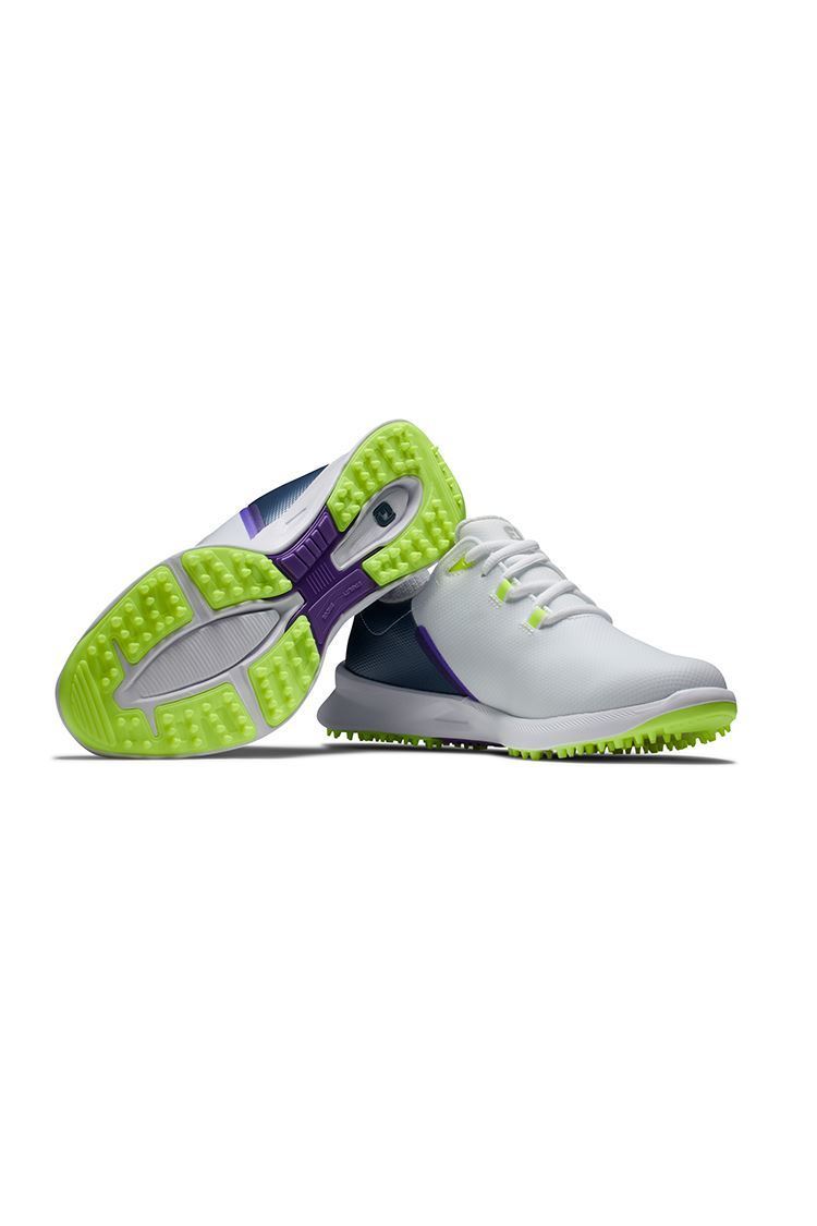 Footjoy Women's Fuel Sport Golf Shoes White / Navy / Blue 90128K