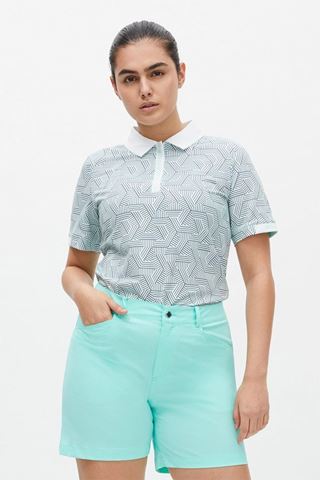 Picture of Rohnisch Ladies Abby Polo Shirt - Hexagon Mint