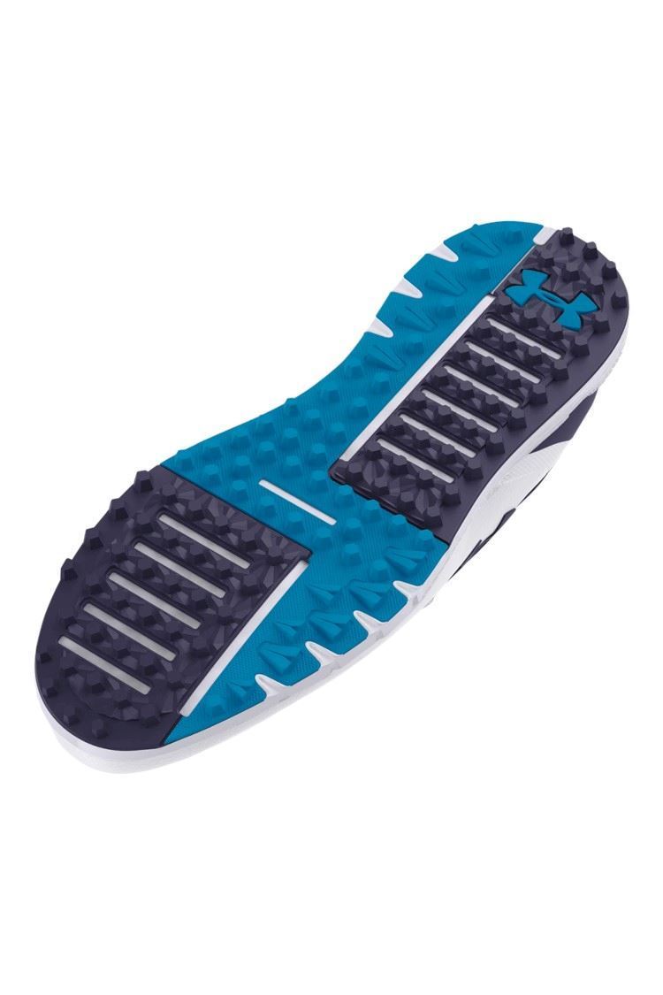 Picture of Under Armour Men's UA Drive Fade Spikeless Golf Shoes - White / Capri 101