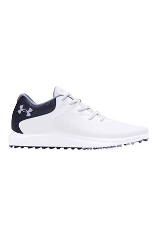 Picture of Under Armour Women's UA Charged Breathe 2 Spikeless Golf Shoes - White / Midnight Navy 101
