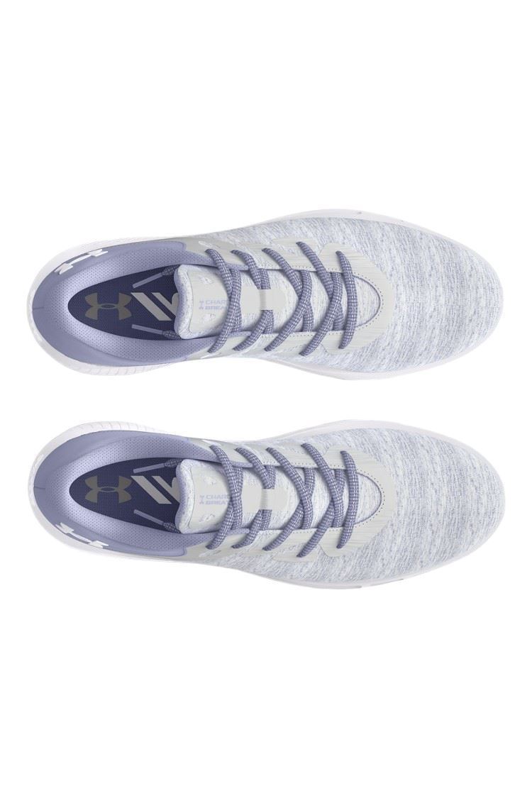 Picture of Under Armour zns Women's UA Charged Breathe 2 Knit Spikeless Golf Shoes - Celeste / White 500