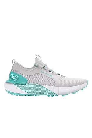 Show details for Under Armour Women's Phantom Golf Shoes - Distant Grey / Radial Turquoise - 101