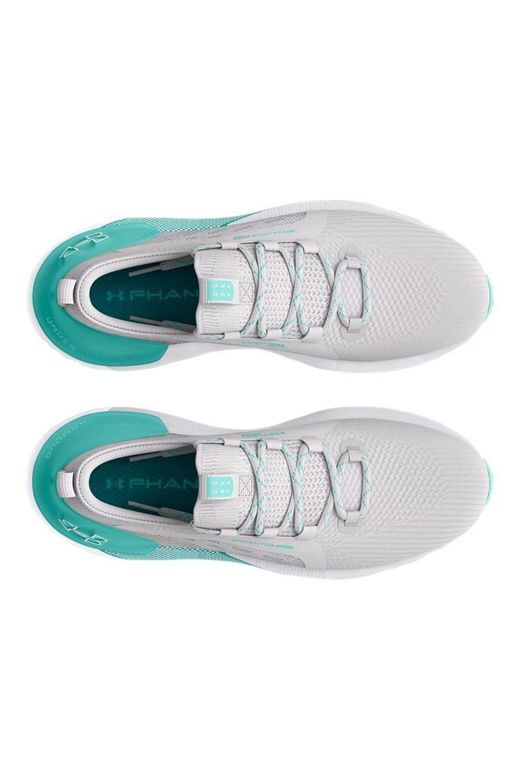 Picture of Under Armour Women's Phantom Golf Shoes - Distant Grey / Radial Turquoise - 101