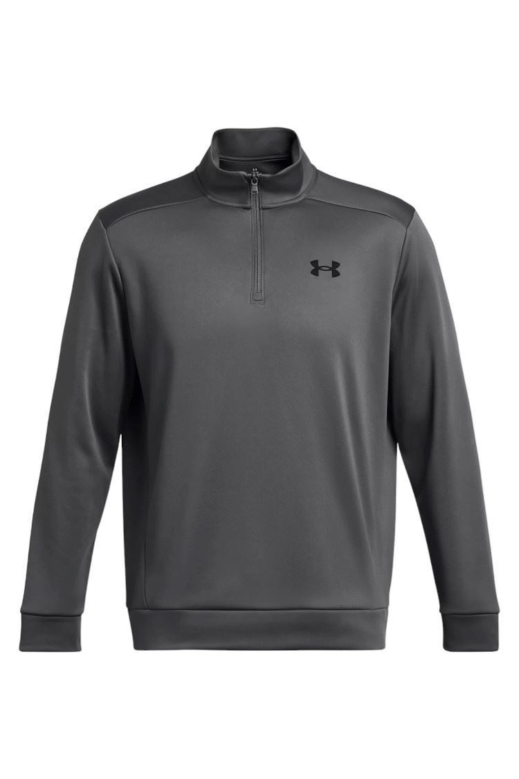Picture of Under Armour Men's Armour Fleece - Castlerock / Black 025 - SMALL ONLY