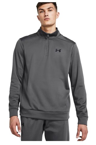 Picture of Under Armour Men's Armour Fleece - Castlerock / Black 025 - SMALL ONLY
