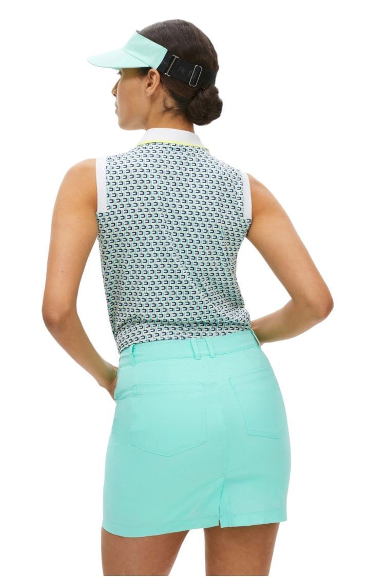 Picture of Rohnisch Ladies Deni Sleeveless Polo Shirt - Logo Mint - XXL ONLY