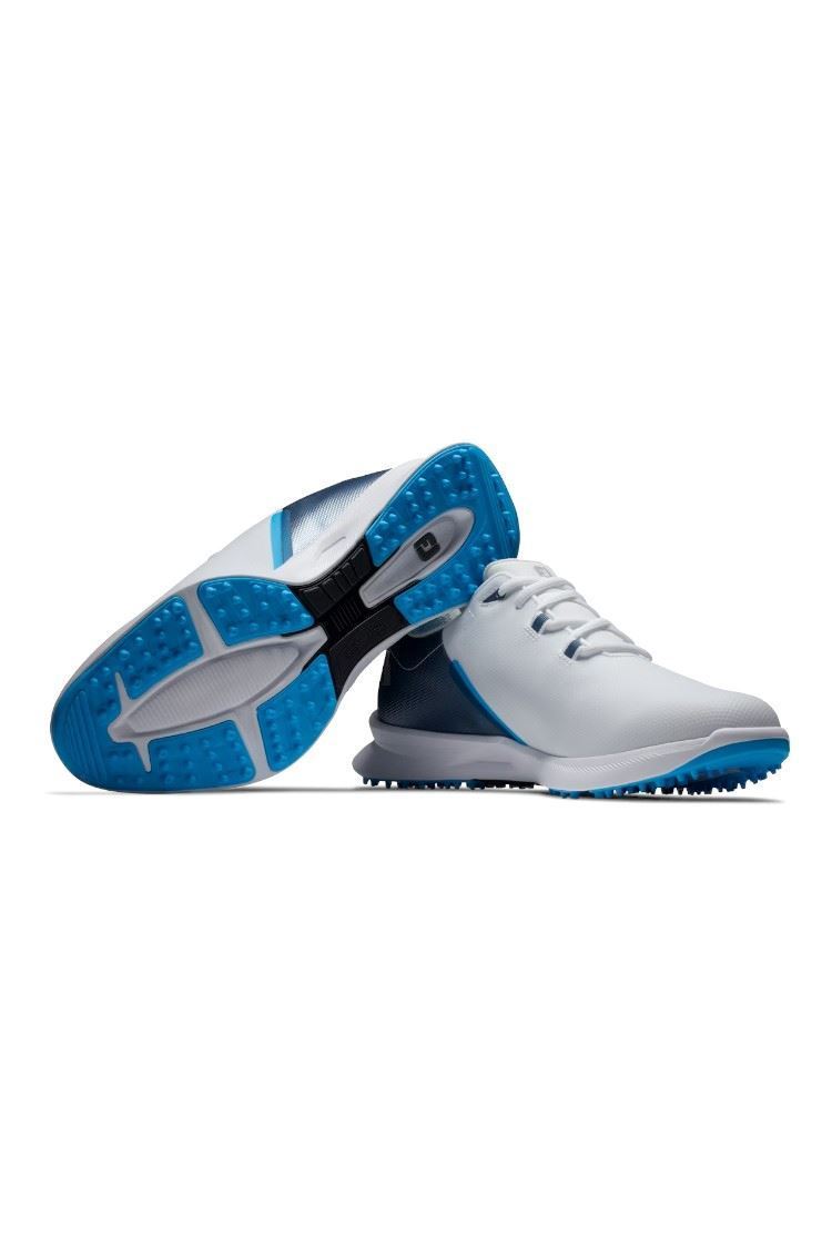 Picture of Footjoy Men's Fuel Sport Golf Shoes - White / Navy / Blue - UK 8.5 ONLY