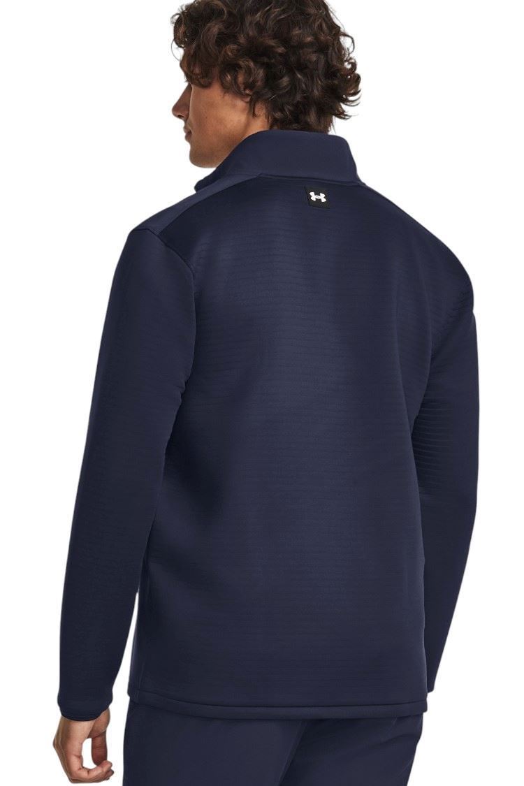 Picture of Under Armour zns Men's UA Storm Daytona 1/2 Zip - Midnight Navy / White 410