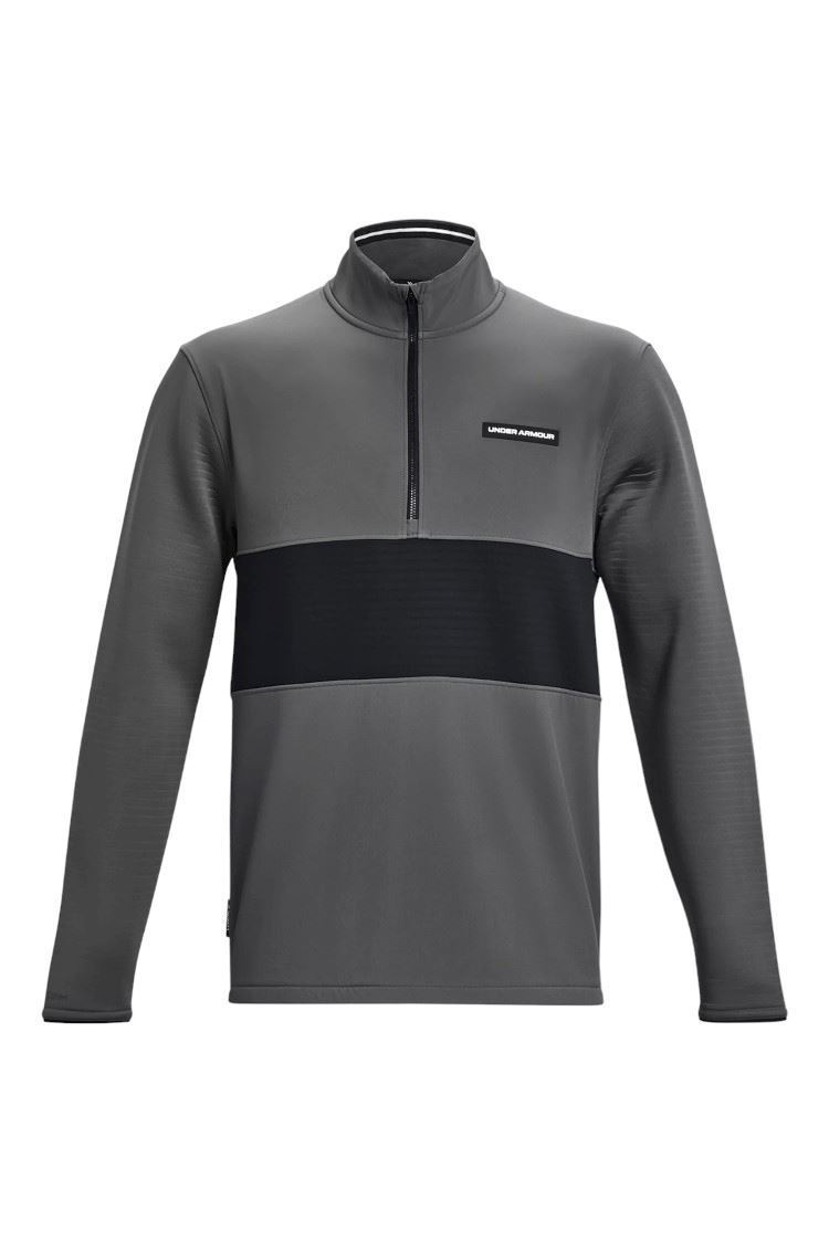 Picture of Under Armour Men's UA Storm Daytona 1/2 Zip - Castlerock / White 025