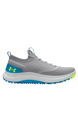 Picture of Under Armour ZNS Junior UA Charged Phantom Spikeless Golf Shoes - Mod Grey / Capri