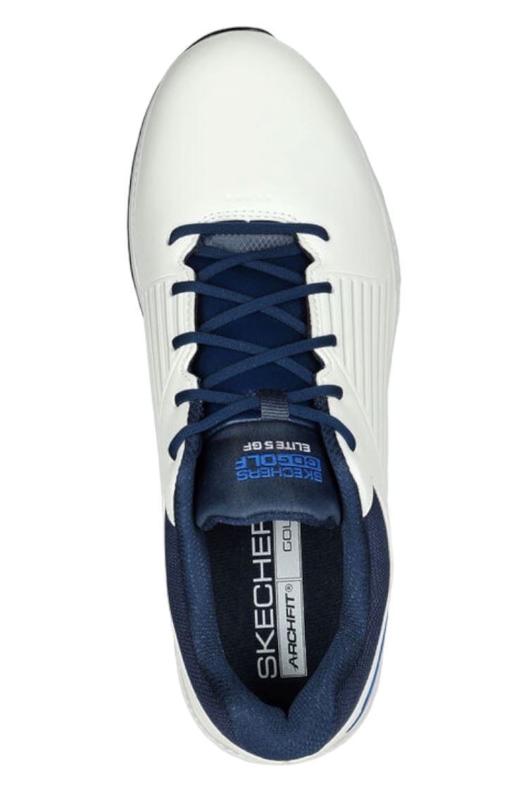 Picture of Skechers Men's Go Golf Elite 5 Golf Shoes - White / Navy / Blue - UK 10 Only